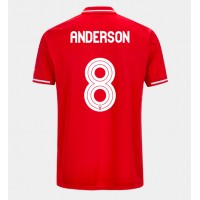 Moški Nogometni dresi Nottingham Forest Elliot Anderson #8 Domači 2025-26 Kratek Rokav